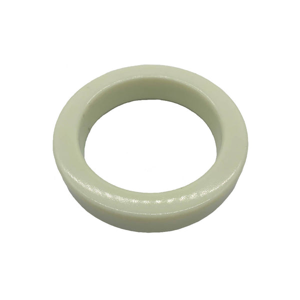 Vintage stylish mint cream colour bangle from 1980's with ceramic effect
