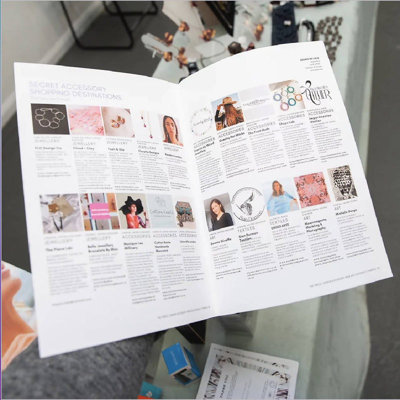 Become a Sponsor (Magazine & Backdrop Feature) | London Accessory Week 2022