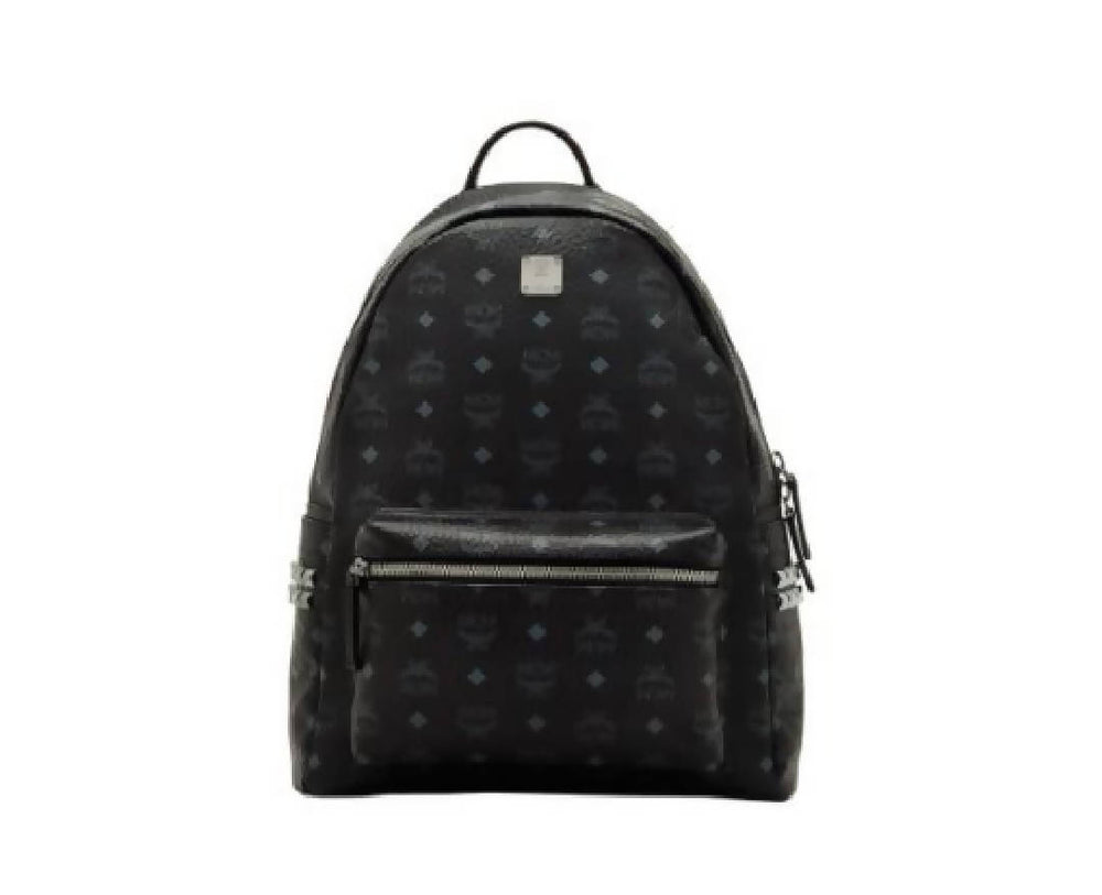 MCM Stark Backpack Medium Visetos Side Studs The Accessory Circle The Accessory Circle by X Terrace