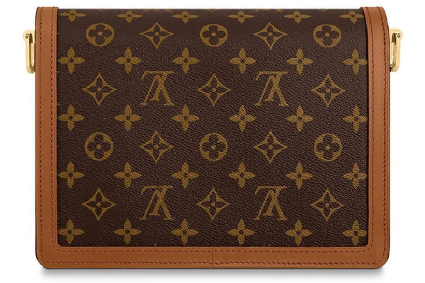 Louis Vuitton Dauphine Monogram Reverse MM Brown