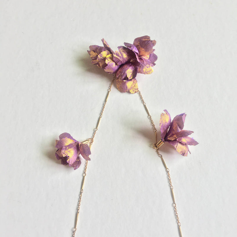 Shiny Flower Necklace