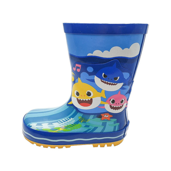 Baby Shark Thick Rubber Wellies for Boys or Girls