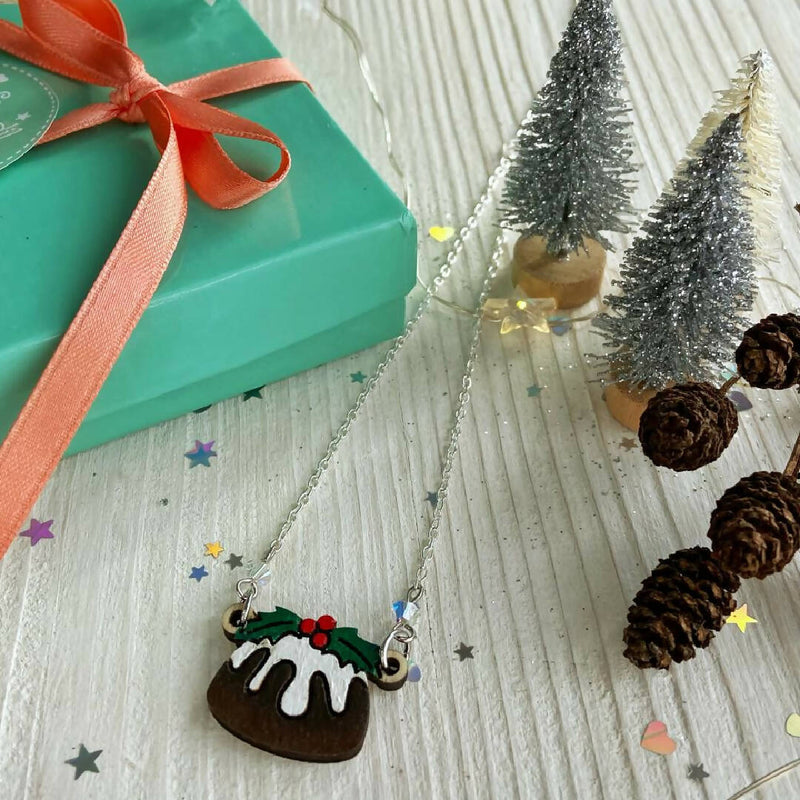 Christmas Pudding Necklace