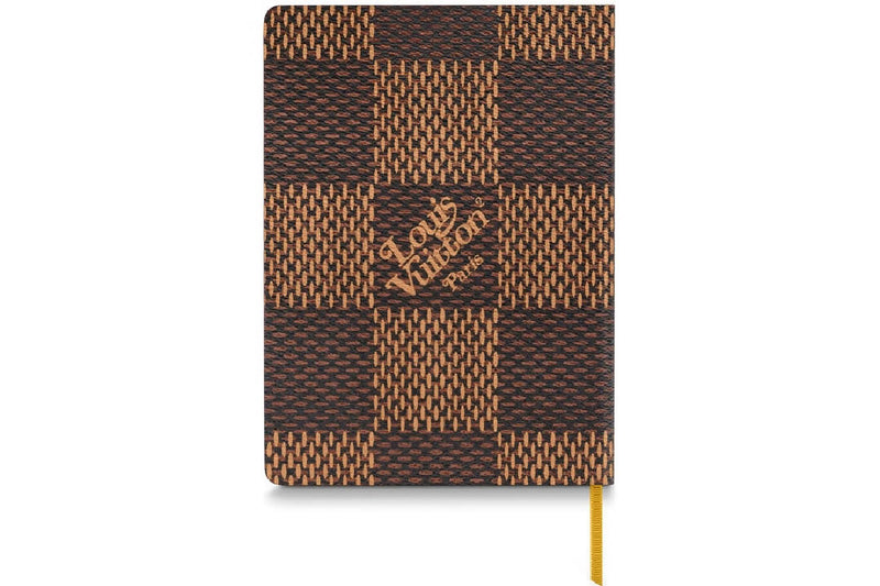 Louis Vuitton x Nigo Clemence Notebook Damier Ebene Giant Brown in