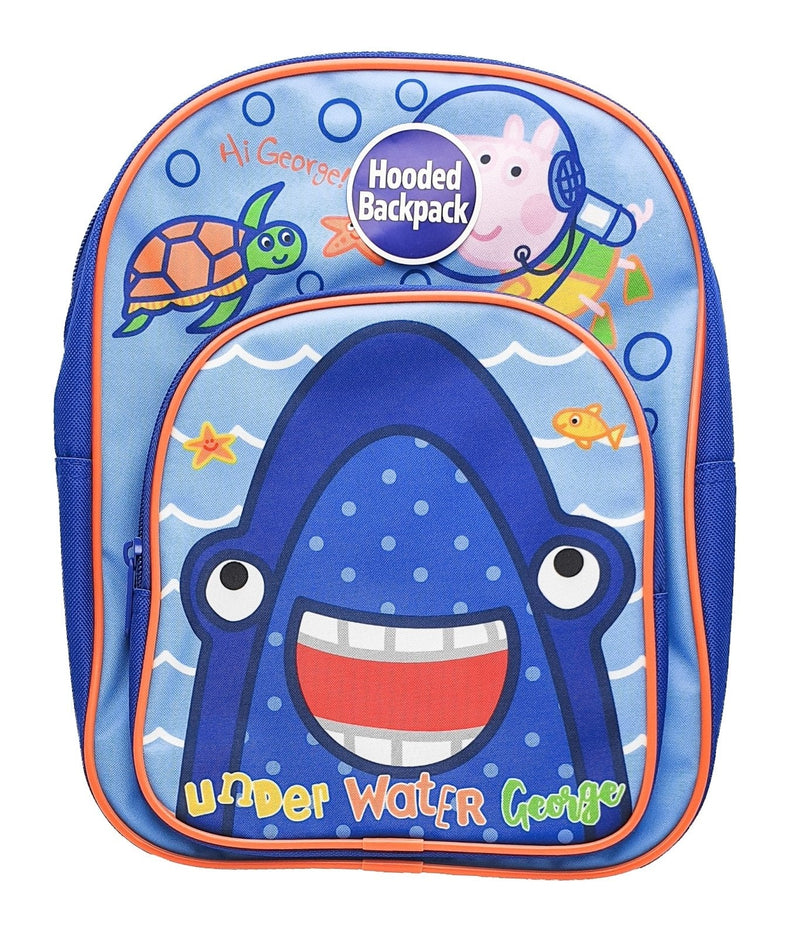 George Pig Shark Backpack