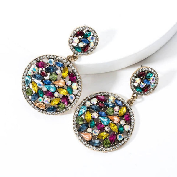 Multicolour Acrylic Earrings